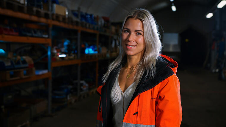 ATTRAKTIV INGENIØR: Melissa Aune Frisvold tok y-veien til ingeniør, skrev bacheloroppgave i bedrift – og kapret lederjobb! 
