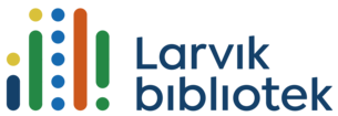 Larvik bibliotek logo