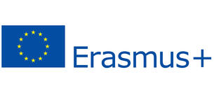 EU flag and Erasmus+ logo