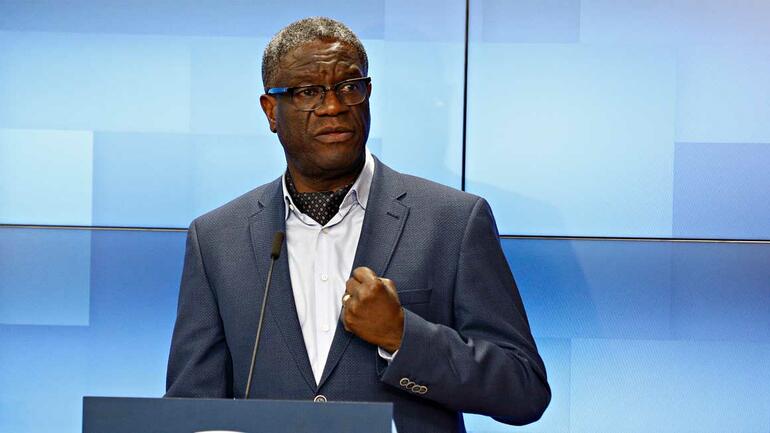 Portrait of Dr. Denis Mukwege 