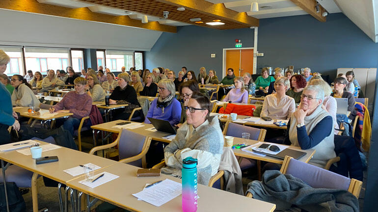 Utviklingssenteret for sykehjem og hjemmetjenester (USHT) Vestfold og Telemark inviterte til fagdag i Bø