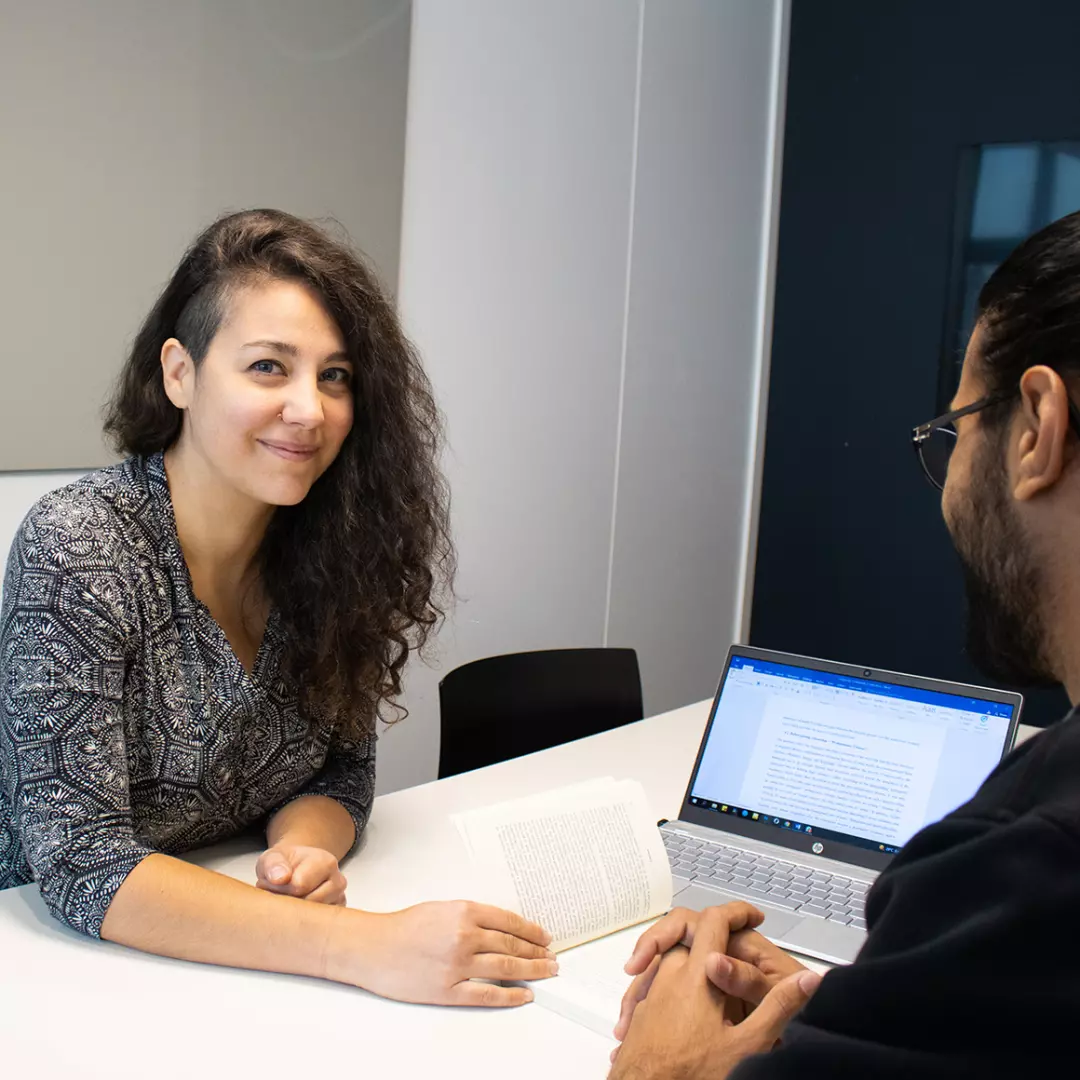 Alessia Marzano, veileder og student