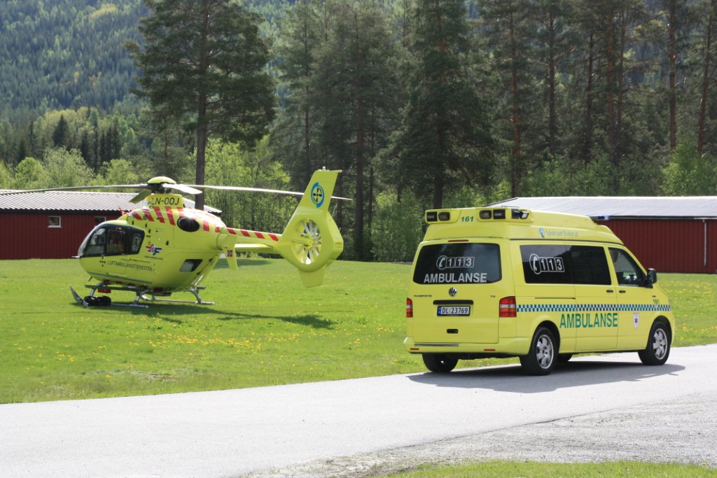 Helikopter og ambulanse Norge