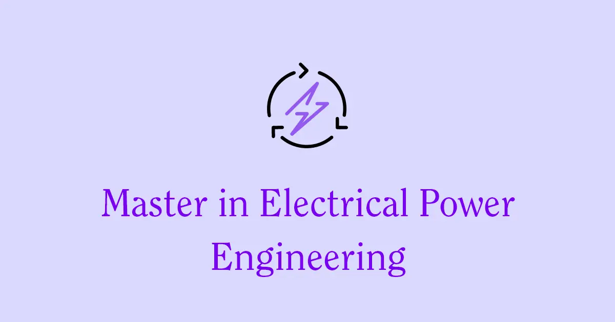 Master in Electrical Power Engineering - Universitetet i Sørøst-Norge