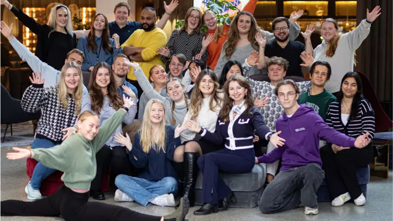 Studentambassadører gruppebilde 