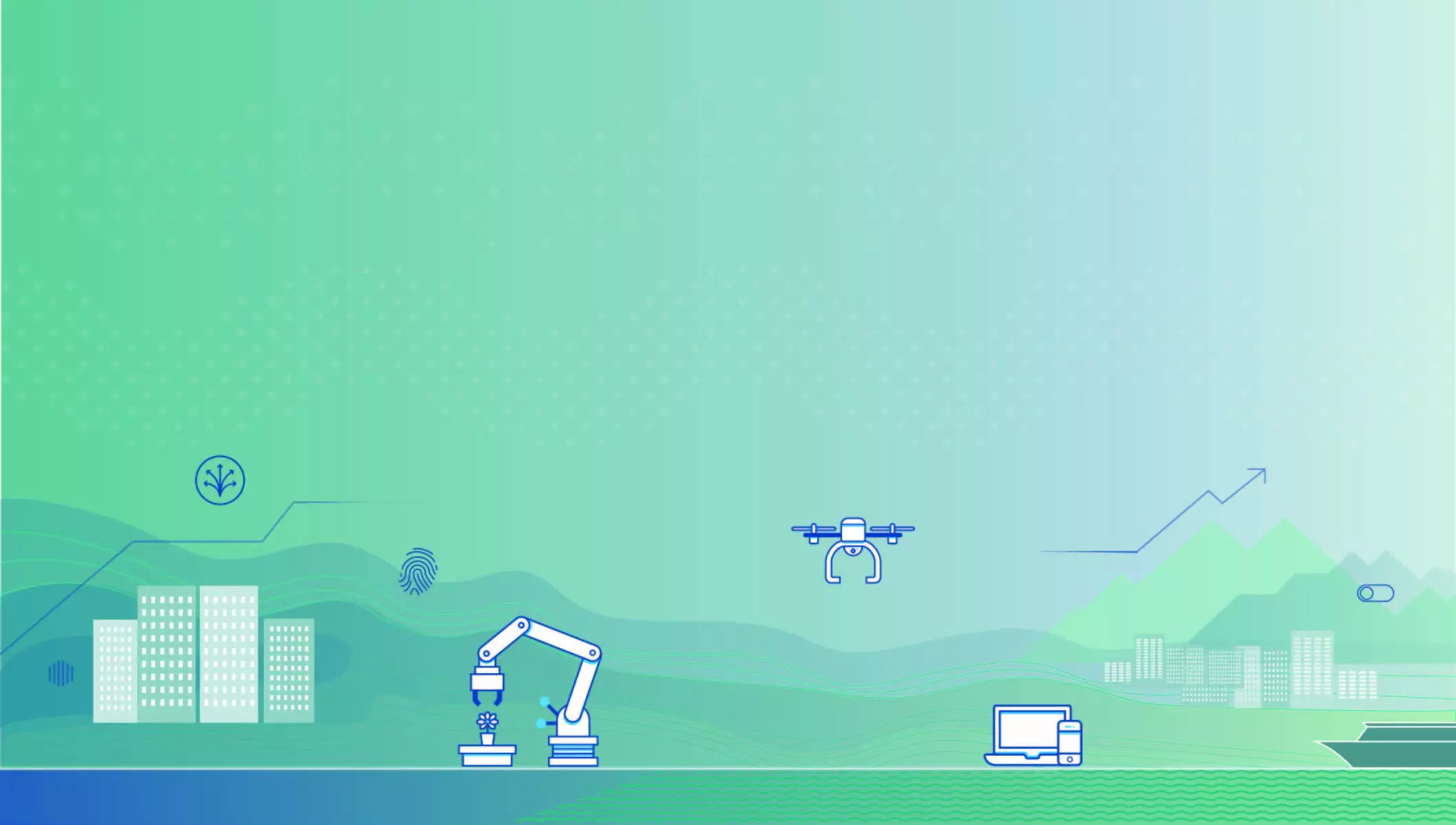 Big data. Illustration.