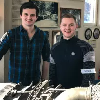 Kjell Arne Guldbjørnsen og Ruben Austefjord