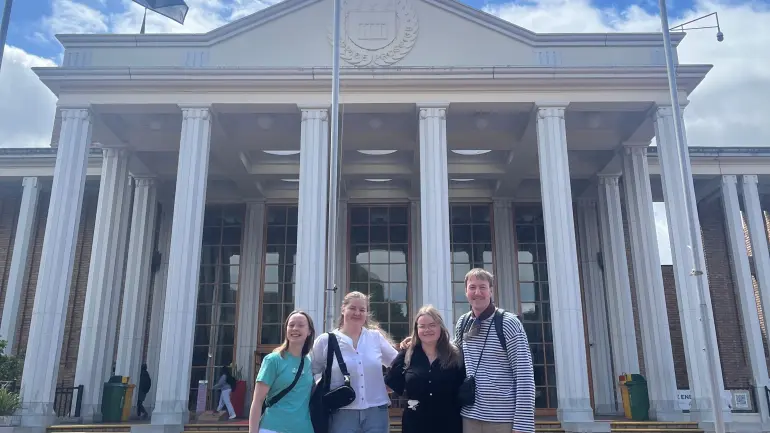 Studenter på besøk