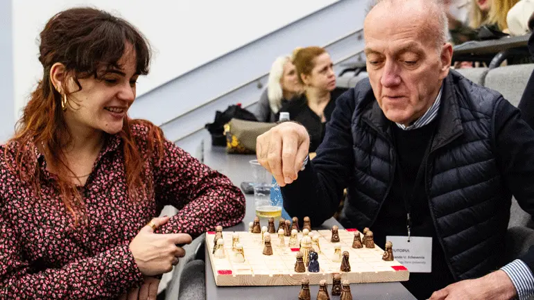 Paula Talero og Armando Uribe-Echeverria. Foto