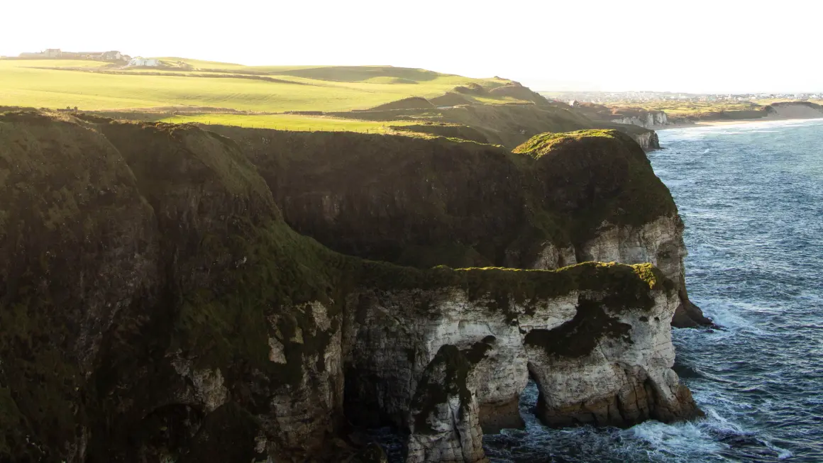 Utsiktsbilde ved havet