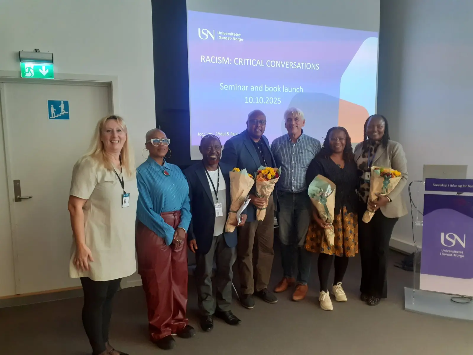 Participants at the Racism Critical Conversations Seminar and Book launch