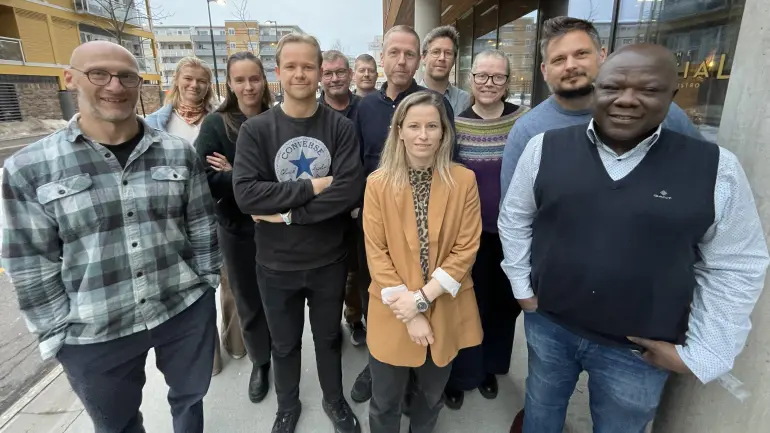 Bilde av prosjektdeltakerne i FaithInYou