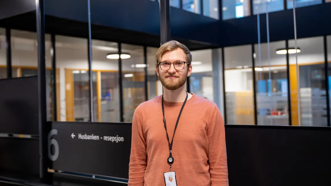 IT student Oscar Brøndbo