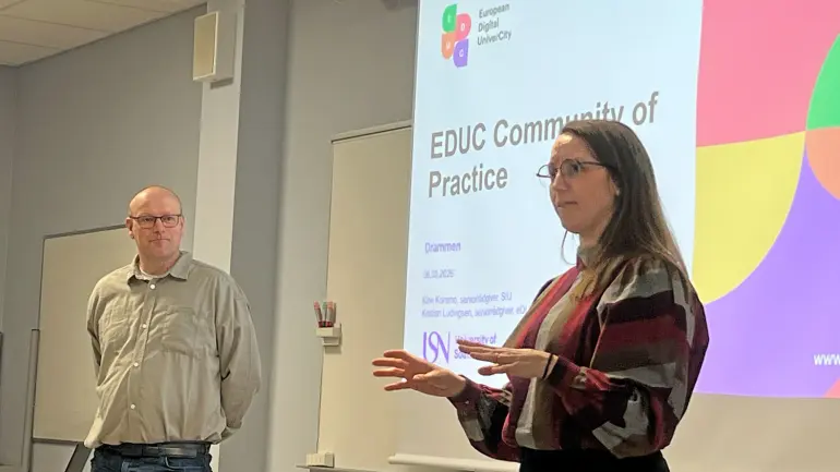 Kristian Joakim Ludvigsen og Kine Korsmo