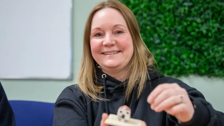 Renate Røine studerer spesialpedagogikk