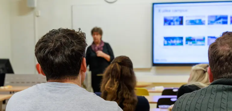 Undervisning på campus Porsgrunn