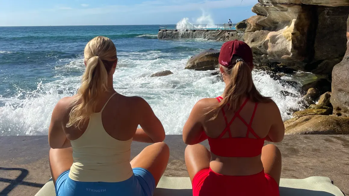 Yoga ved havet