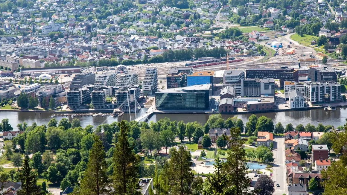 Drammenselva og Drammen