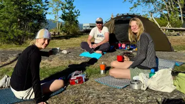 PPU -studenter camper på campus Notodden_august2026