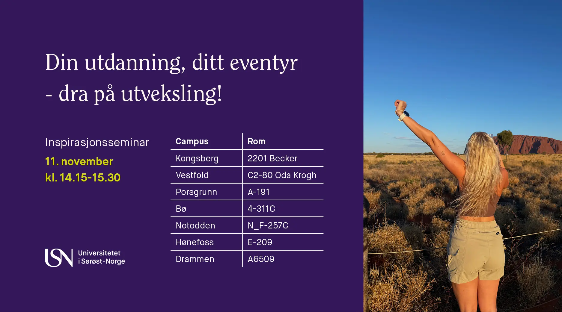 Inspirasjonsseminar informasjon